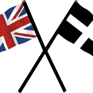 Cornwall St Piran Heart Car Bumper Sticker Decal Kernow Caravan Motorhome Bike St Ives Padstow Newquay holiday