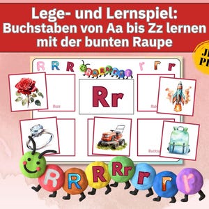 Jogo de aprendizagem de cartas, cartas ABC cartas de aprendizagem de primeira letra, classificação de letras de jogos, jogo de correspondência de imagens, alfabeto Montessori pdf