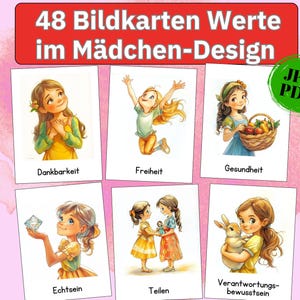 フラッシュカード 基本的な価値観を学ぶカード 価値観の絵カード、女の子のニーズカード 強さを示す、フラッシュカード 自信を強化する