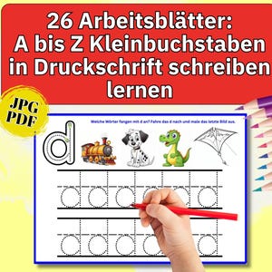 ABC-alfabetwerkbladen voor de basisschool, materialen voor kinderen, sjablonen voor kleine letters, ABC-afbeeldingen, leren schrijven van letters, oefenen met handletteren