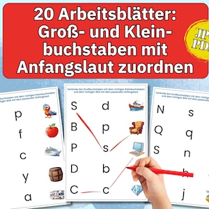 Preschool learning sheets for children abc worksheets initial sounds, preschool learning letters German, tracing letters practice pdf