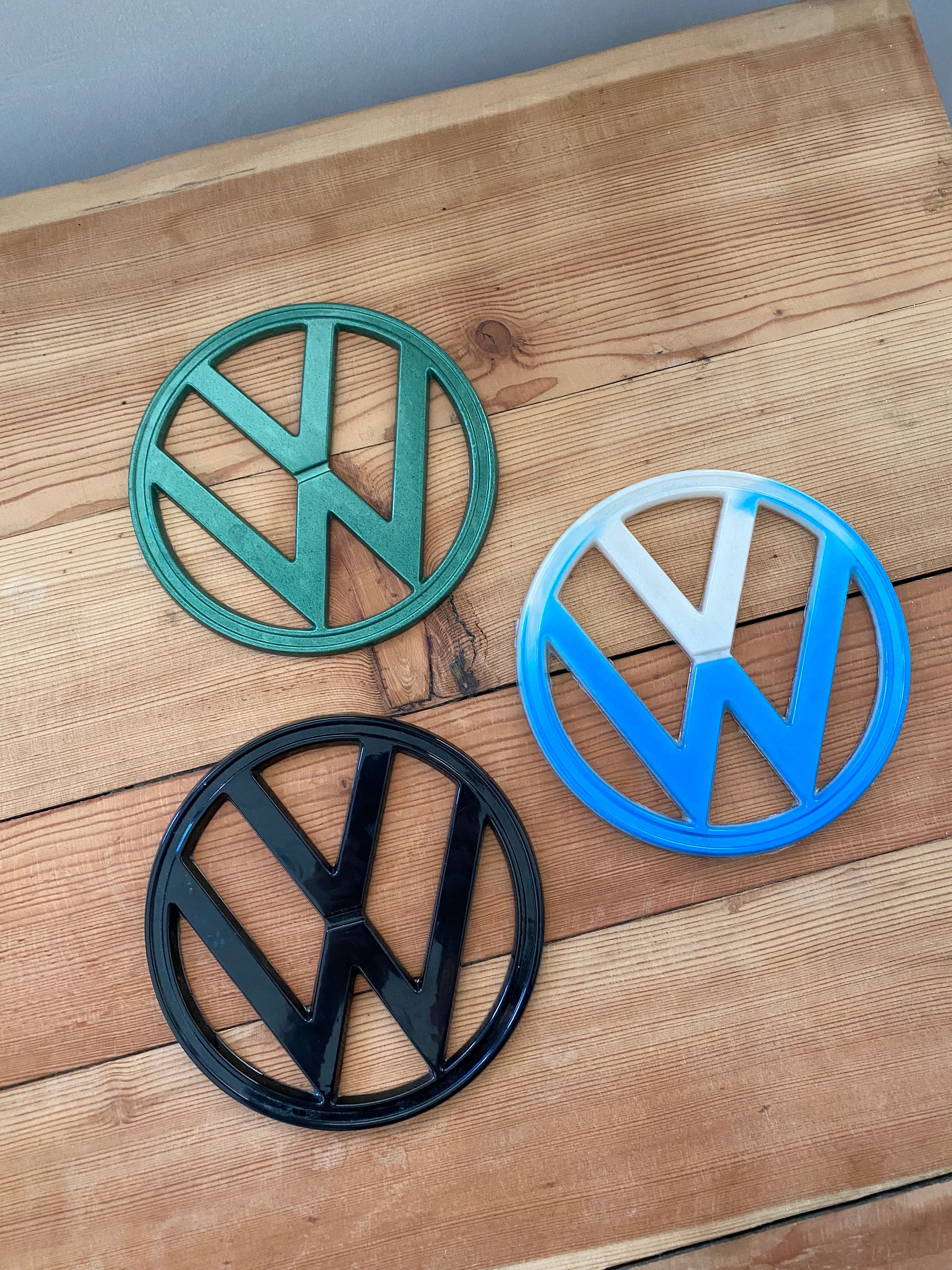 Logo Volkswagen Résine Epoxy