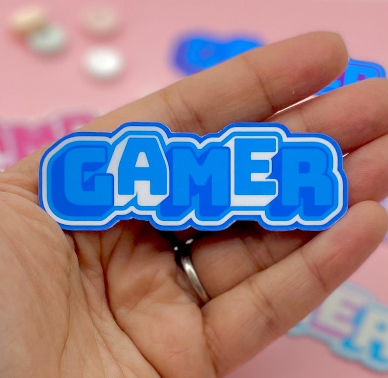 Gamer Stickers Video Game Stickers Retro Stickers Etsy
