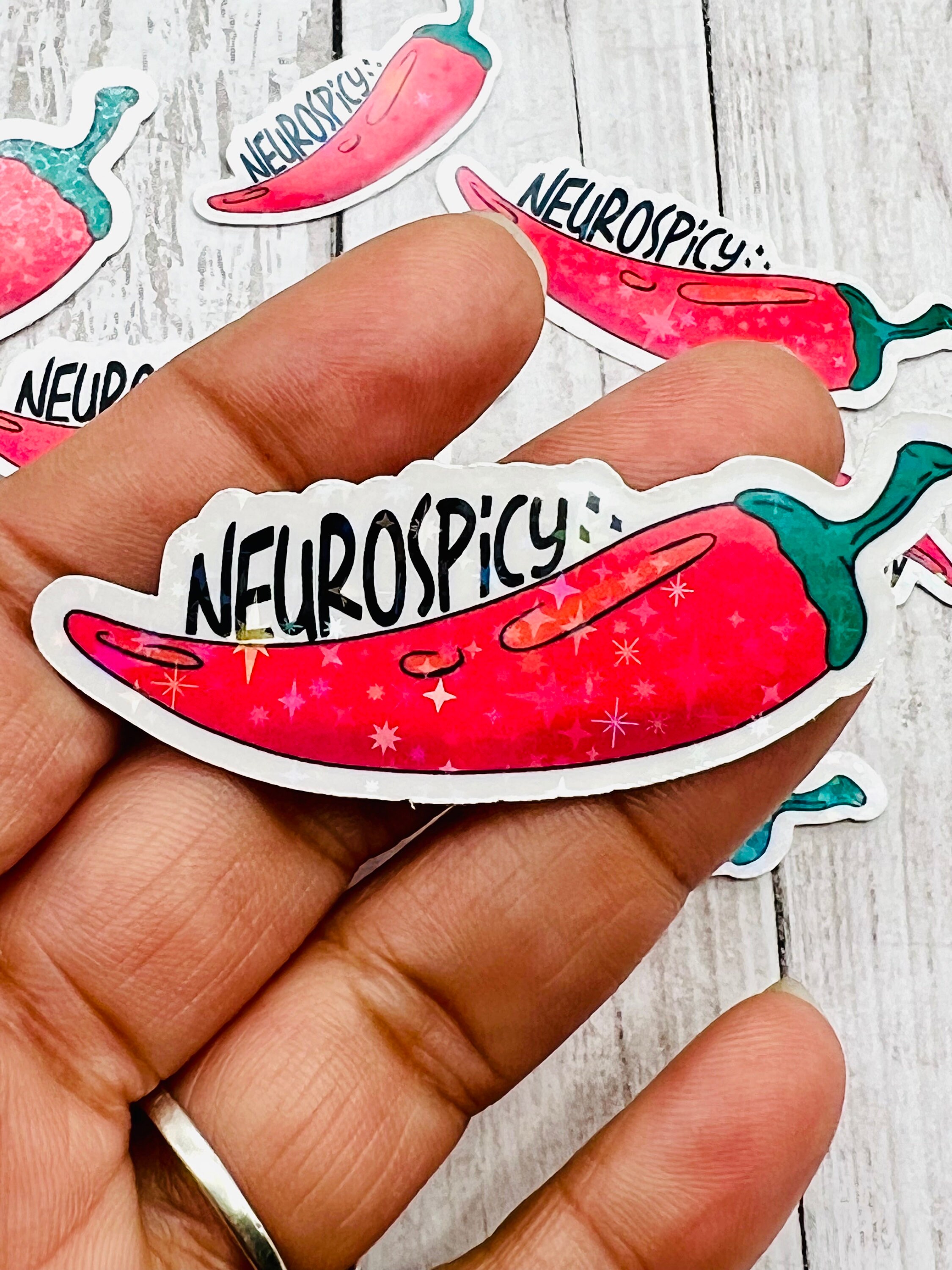 Spastic Sticker Neuro Spicy Stickers, Funny Sticker, Sarcastic Sticker, Mental Health ...