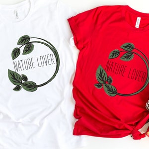 Nature Lover Shirt, Camping Shirt, Forest Nature Shirt, Nature Shirt, Nature Clothing, Minimalist Shirt, Unisex Shirt, Mountain Shirt