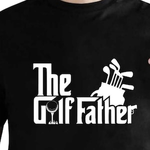 The Golf Father Men&#39;s T Shirt, Golfing T shirt, Unisex Short Sleeve Golf Shirt, Funny Golf Tshirt, Gift for Golf Lover, Expression Tee