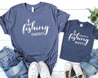 Fishing Daddy T-Shirt: Father & Son Matching Set