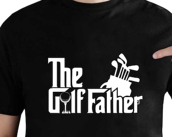 The Golf Father Men's T Shirt, Golfing T shirt, Unisex Short Sleeve Golf Shirt, Funny Golf Tshirt, Gift for Golf Lover, Expression Tee