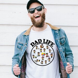 Dad Life Shirt,Funny Fathers Day Shirt, Dad t-shirt,  T shirt Men, Dad Shirt, Gift for Daddy, Birthday Gift for Dad, Dada Gift