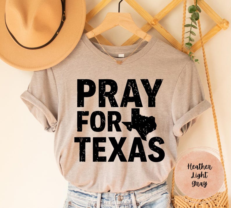 Pray for Texas Shirt: Camp Mystic Flood Relief Tee bild 2