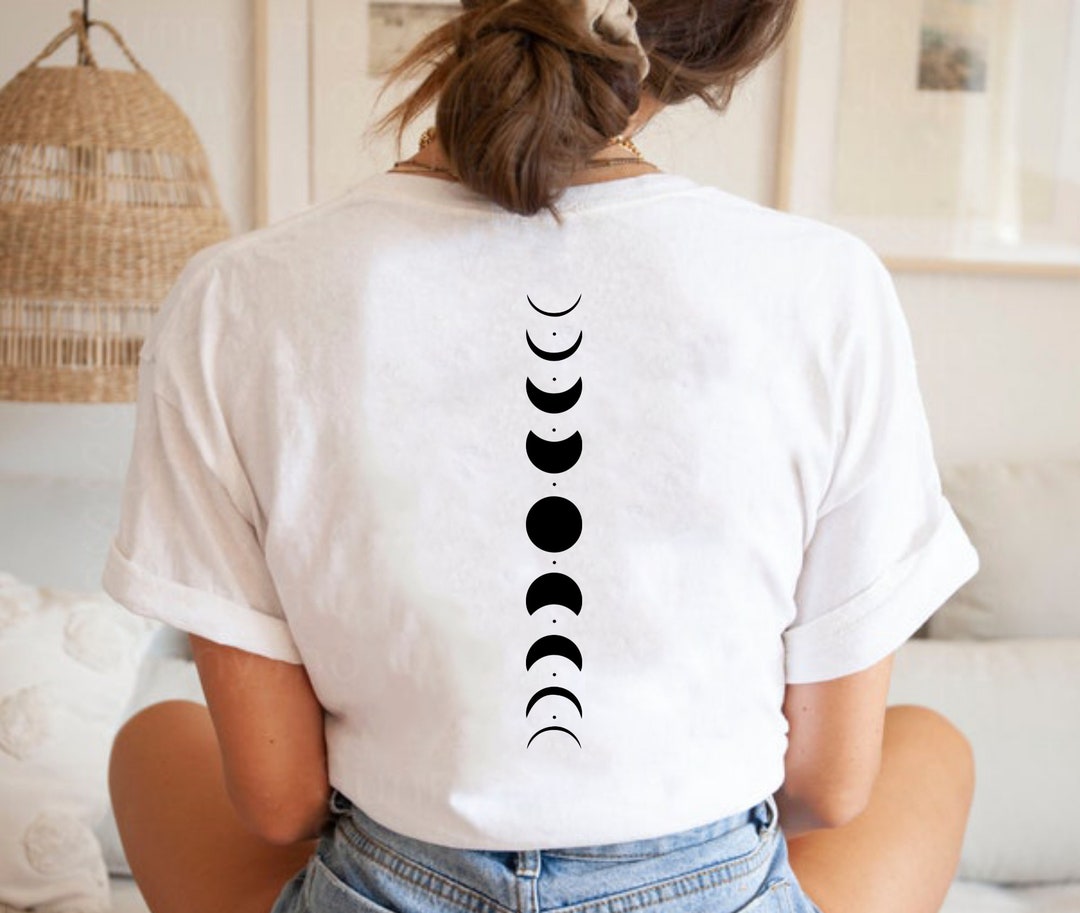 Moon Phases Shirt, Moon Shirt, Moon Phases Tshirt, Moon Tee, Moon ...