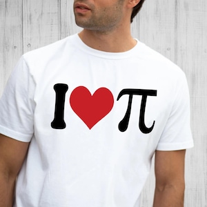 I Love Pi Number Shirt, Cute Pi Day Tee, Pi Symbol Shirt, Math Lover Shirt, Science Lover Tee, Math Teacher Shirt, School Shirt