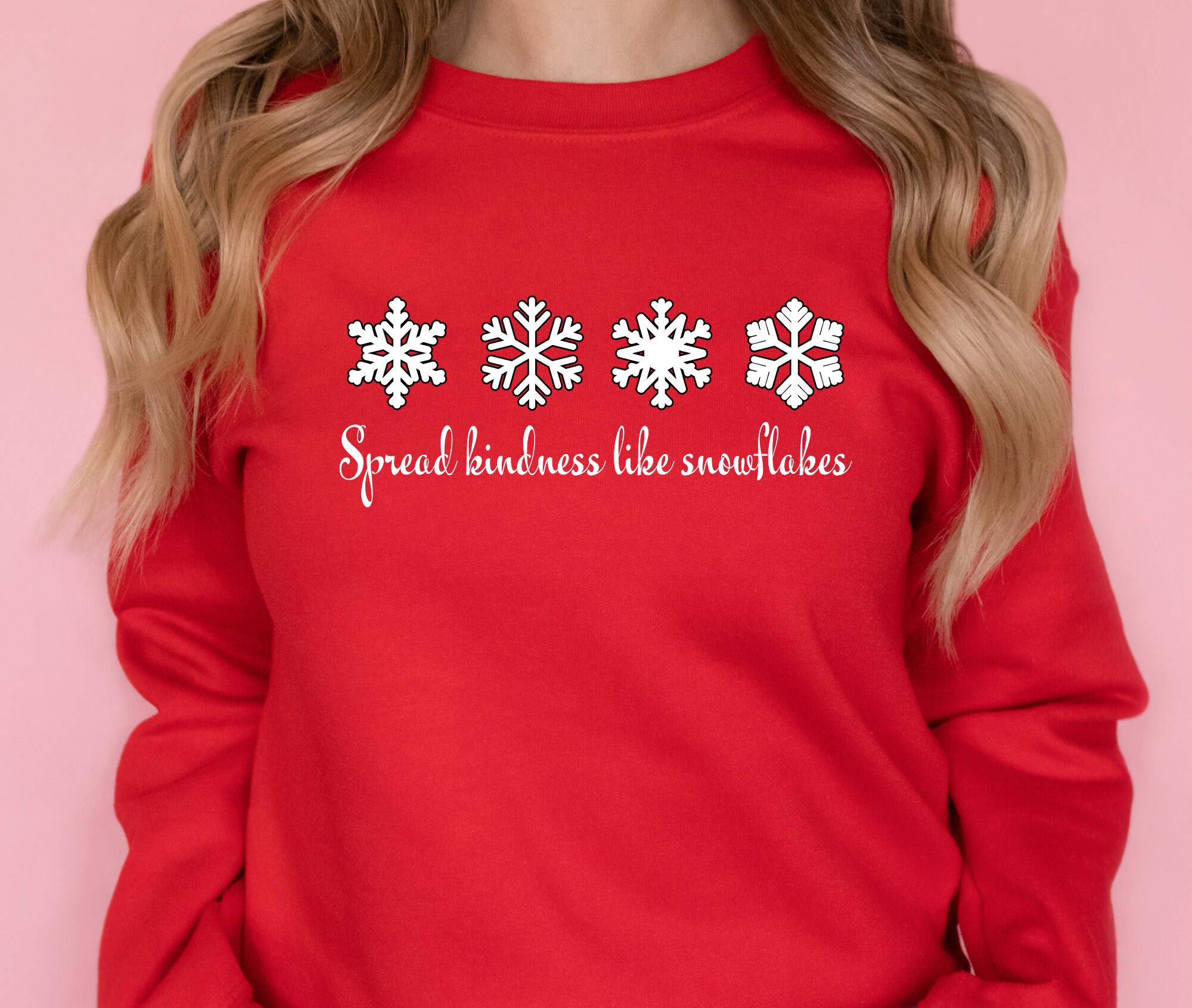 Unisex Spread Kindness Black Sweater