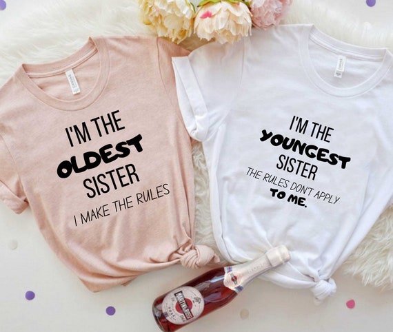 Venta Camiseta Personalizada Hermana mayor - La Vida Es Algo Más
