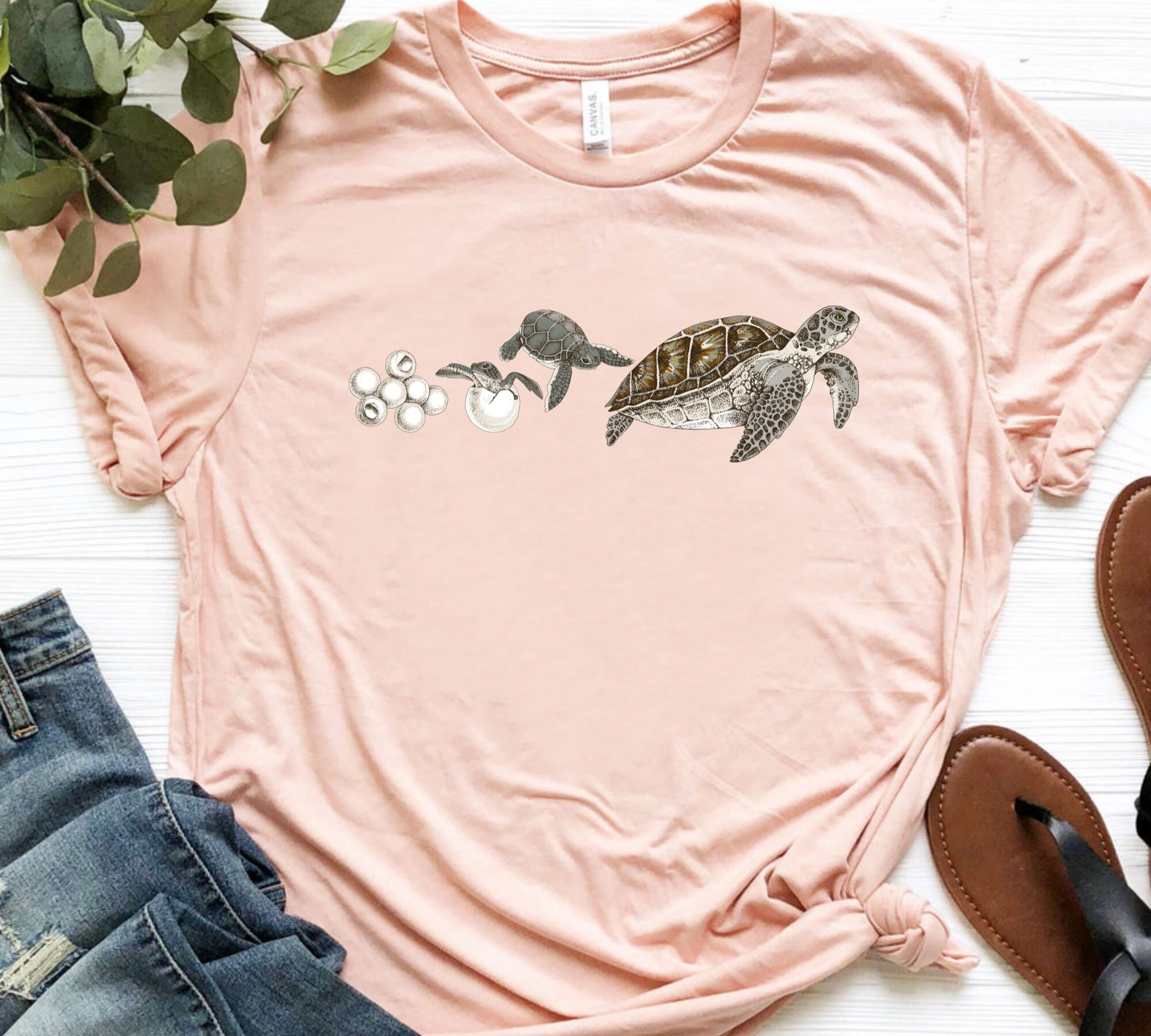 Simply Southern Women's Save The Turtles T-Shirt – Relaxed Fit, Short Sleeve, Preppy Graphic Tee
