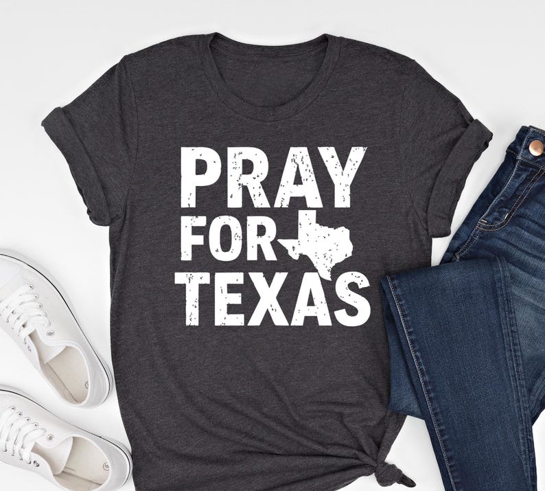 Pray for Texas Shirt: Camp Mystic Flood Relief Tee bild 3