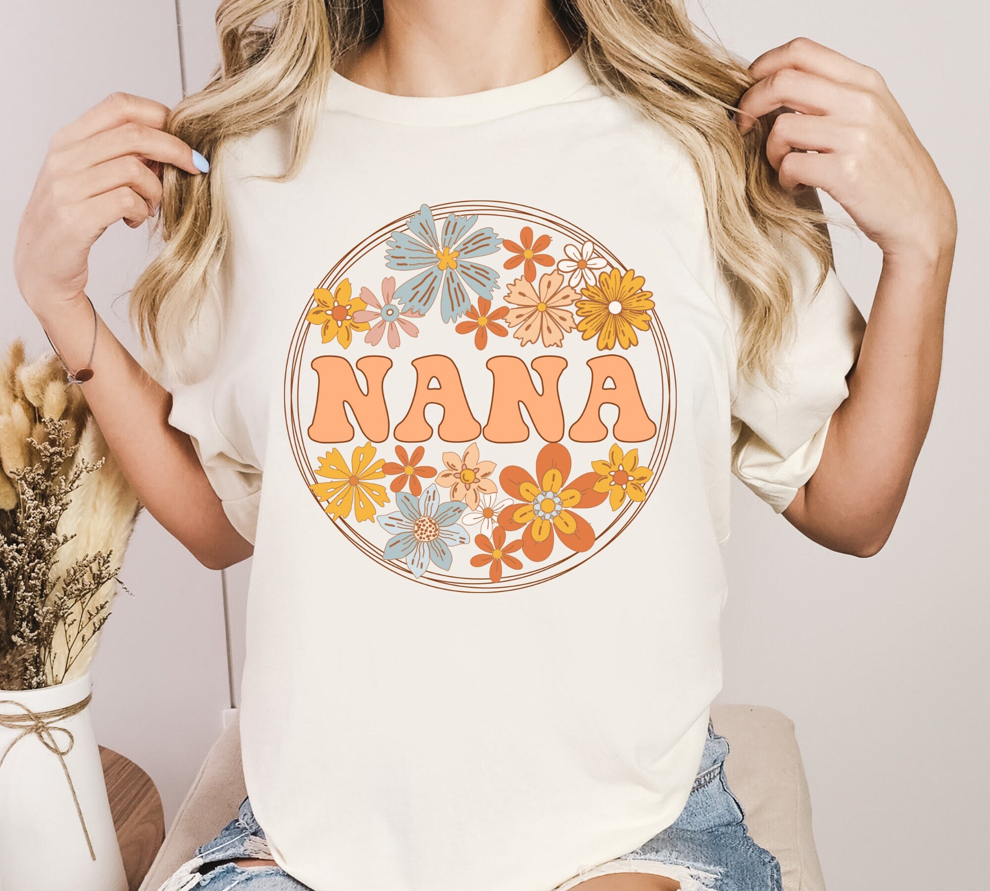 Love Nanalife One Another Bird Daisy Flower Peace T-Shirt Love Nanalife One Another Bird Daisy Flower Peace T-Shirt