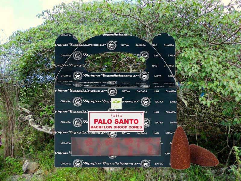 Encens Backflow Palo Santo, Encens à Reflux