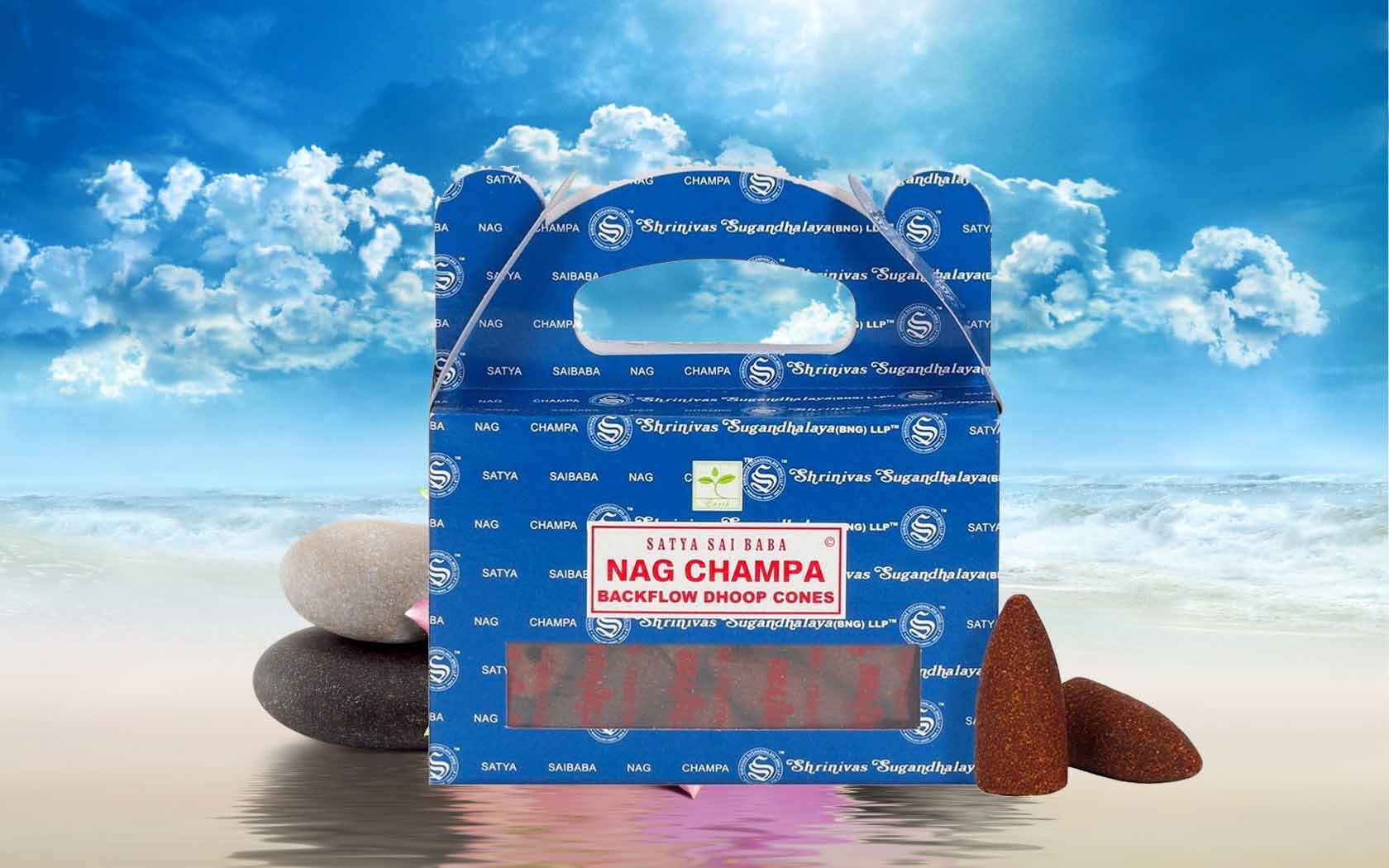 Encens Backflow Nag Champa, Encens à Reflux