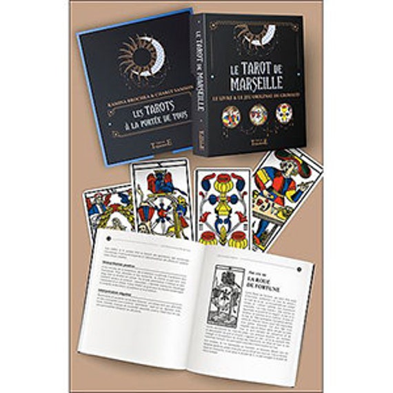 Coffret Tarot de Marseille Édition Originale Grimaud.