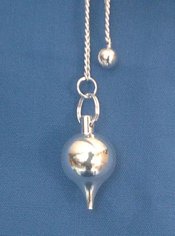 Pendule Goutte Chromé