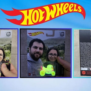 Regalo de Hot Wheels personalizado: cartón personalizado con foto