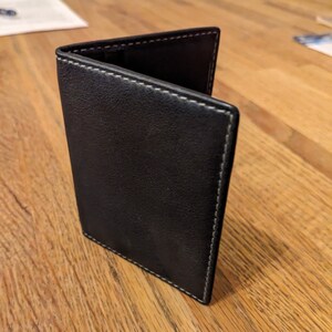 Cartera de cuero Coutts Tarjetero tipo billetera