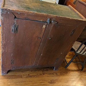 Early American Primitive Antique Jelly Jam Cupboard Safe Cabinet