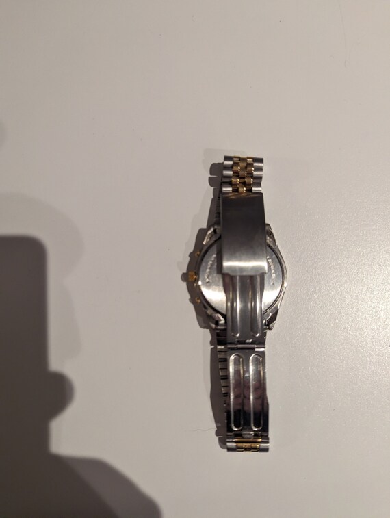Pulsar Men's Gold and Sliver Link Watch Band Vint… - image 5