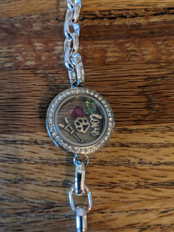 Origami owl bracelet locket discount