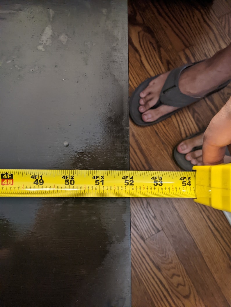 Dark Wood Glass Top Coffee Table With Bottom Shelf and Side Cubbies
