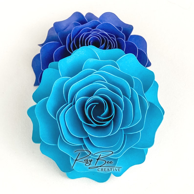 Harper Paper Flower Paper Flower Tutorial Paper Flower Template DIY