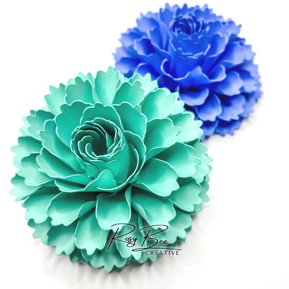 Sophia Paper Flower Paper Flower Tutorial Paper Flower Etsy
