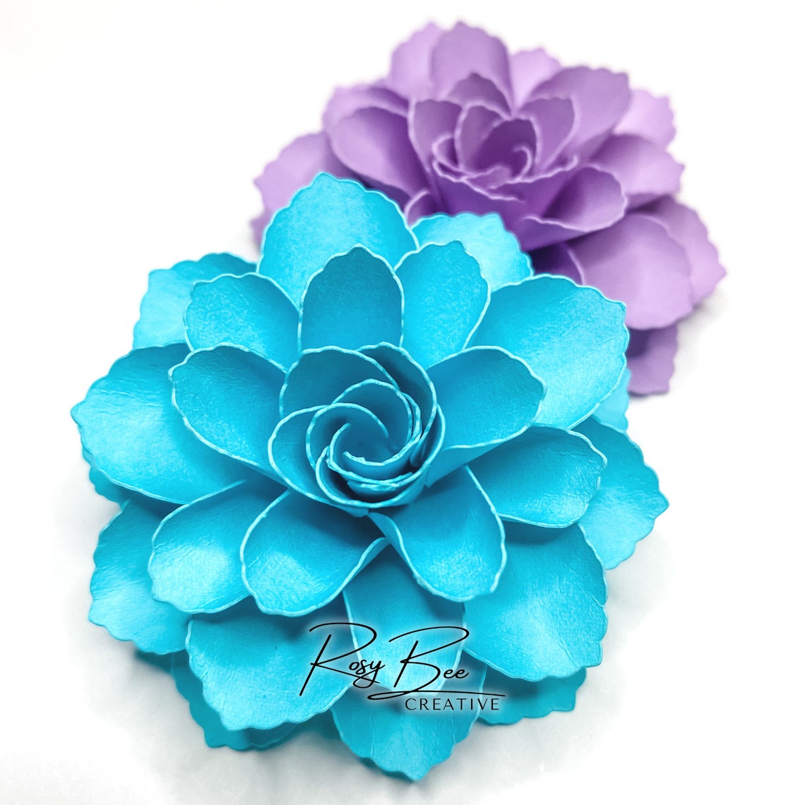 Charlotte Paper Flower Paper Flower Tutorial Paper Flower Template DIY