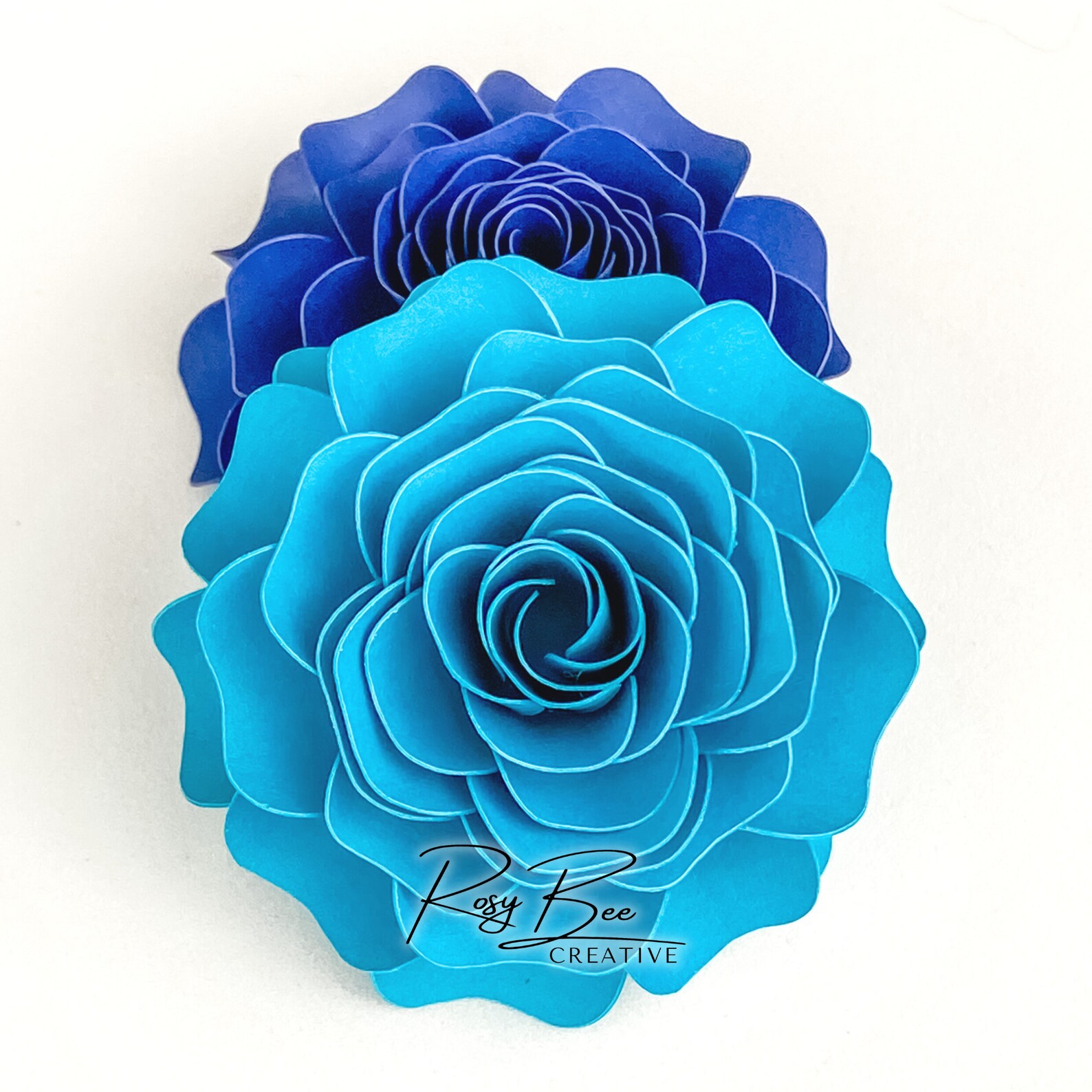 Bundle Pack Paper Flowers Paper Flower Tutorial Paper Flower Template DIY Paper Flowers Mini