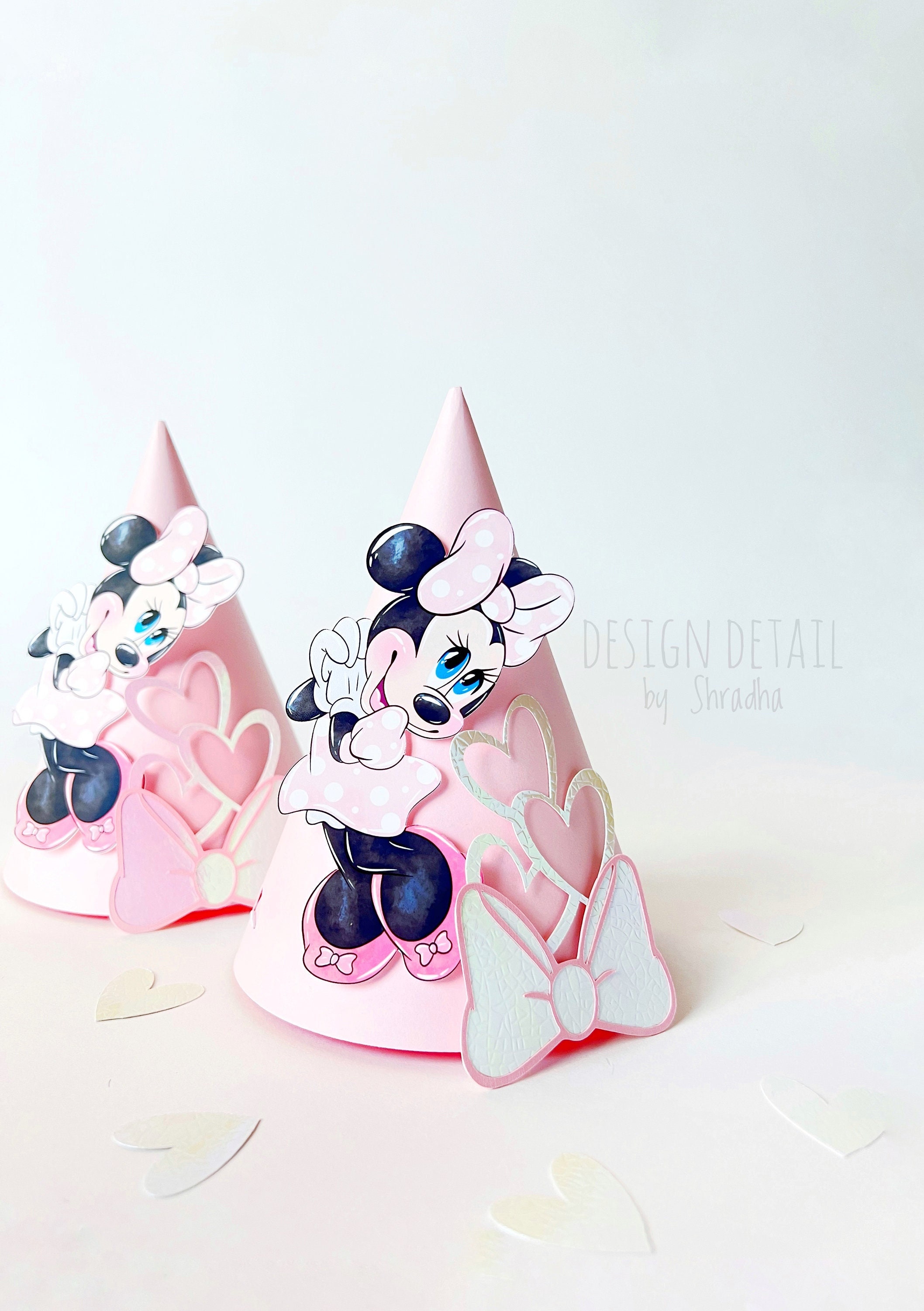 Minnie Mouse Party Hat|personalized Birthday Hat|minnie 