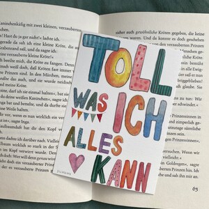 Postkarte „Toll was ich alles kann“, Affirmationen für Kinder, stolz auf dich, Mut, Selbstbewusstsein