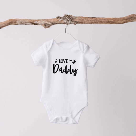 I love my daddy baby clothes online