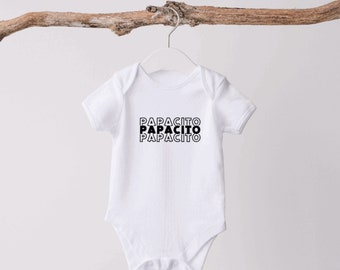 Papacito Baby Onesie® | Cute Spanish Baby Onesie® |  Baby Boy Spanish Onesie® | Funny Spanish Onesies® | Papacito Shirt | Baby Shower Gift