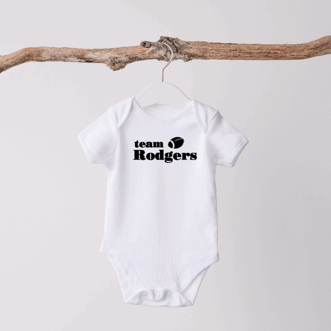 Football Baby Onesie® Quarterback Baby Onesie® Packers Onesie® Green