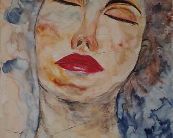 Woman dreaming - women in dream