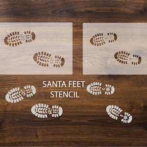 santa claus svg footprint, father christmas foot print, svg files for cricut, santa footsteps, boot clipart, silhouette basic, cut files