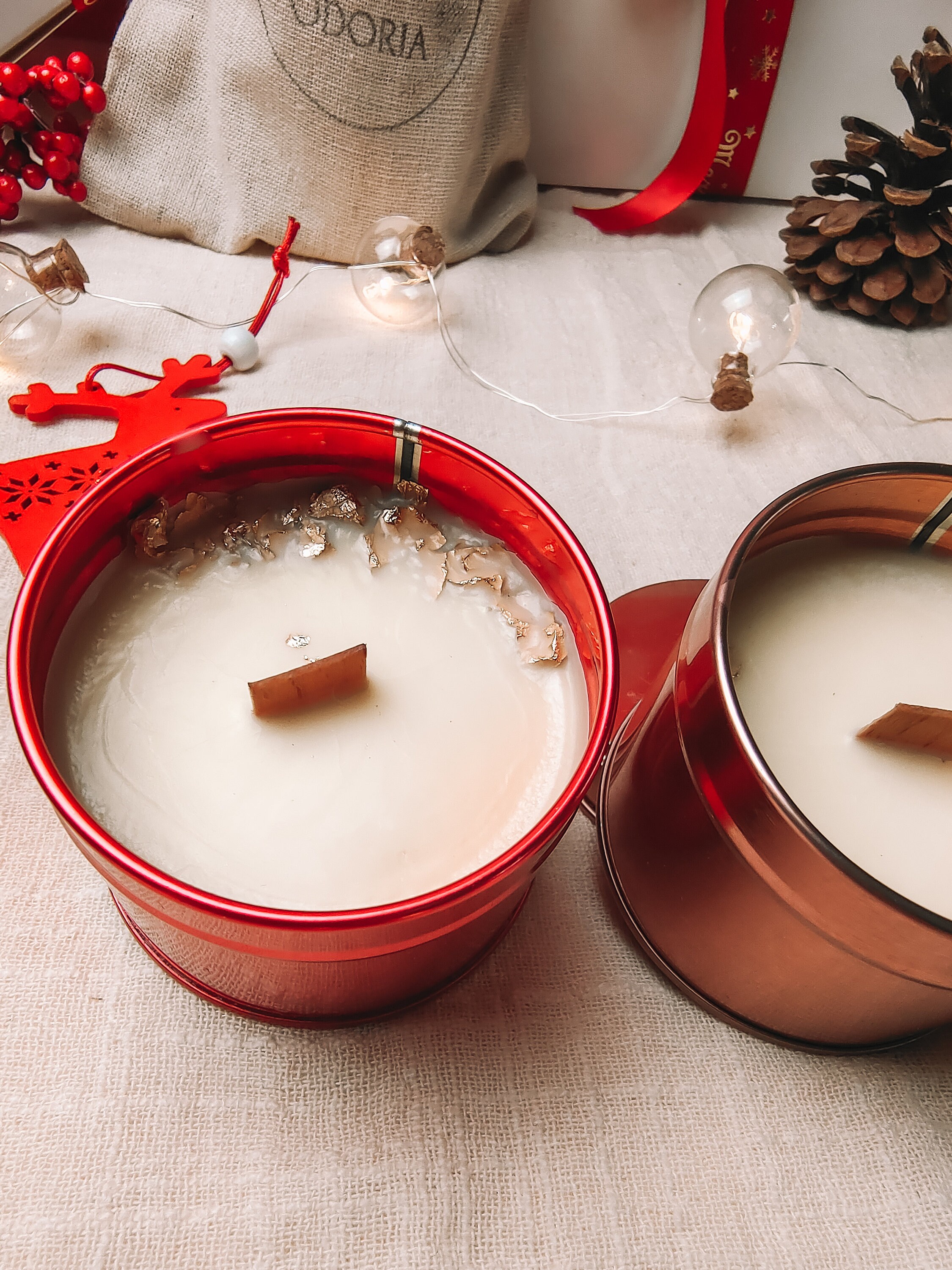 Bougie Végétale Parfumée 75G | Parfum Au Choix