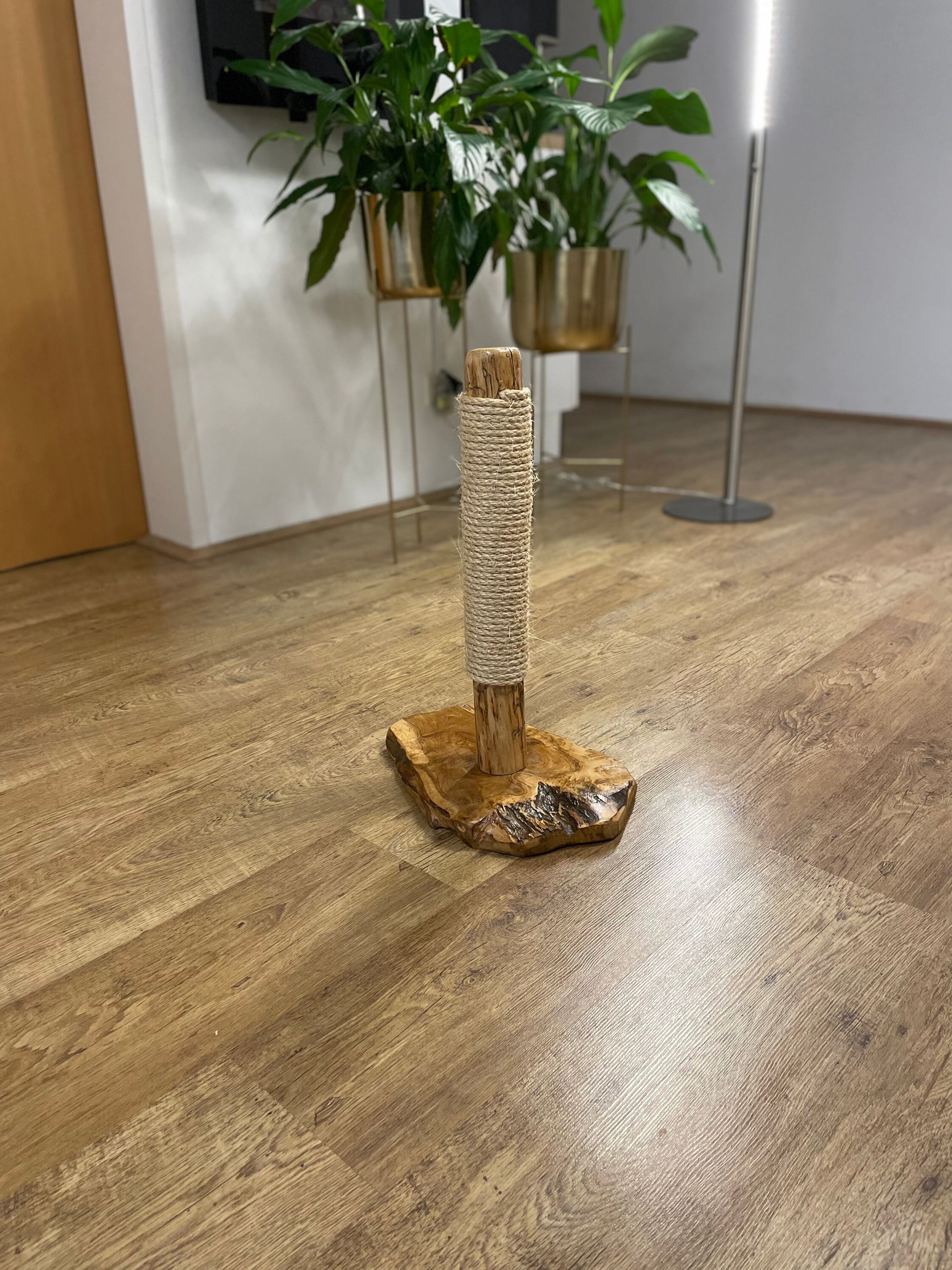 Scratching Post From Solid Wood Etsy UK