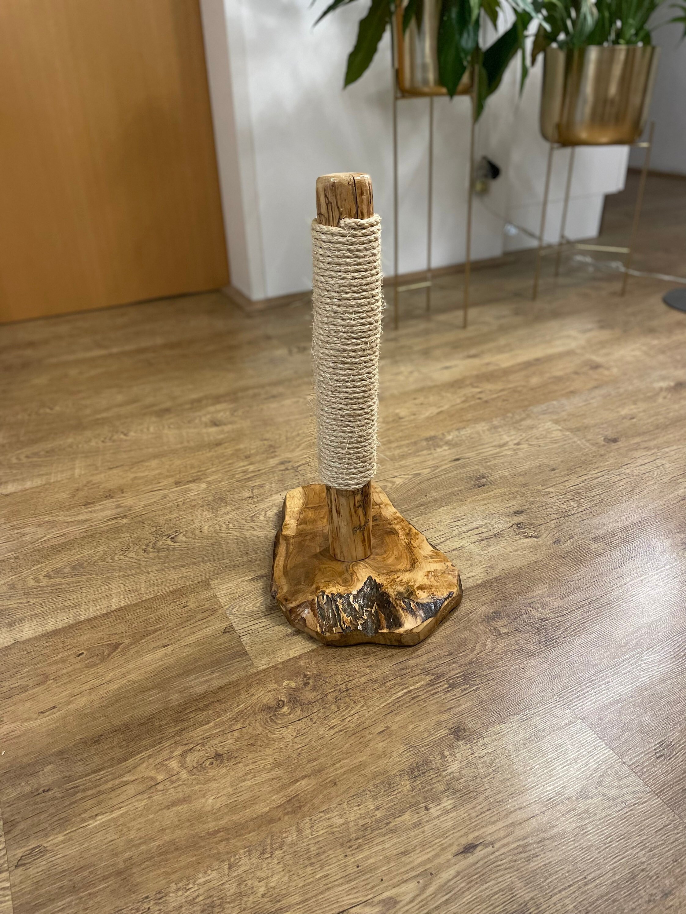 Scratching Post From Solid Wood Etsy UK
