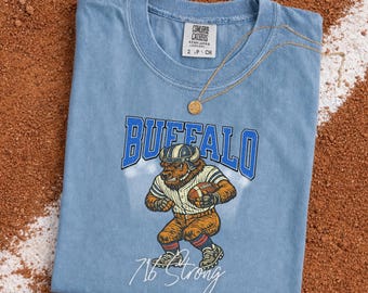 Buffalo Football Shirt, 716 Strong Tee, Buffalo Sports Sweatshirt, Football Fan Gift, Game Day Shirt, Vintage Football Tee