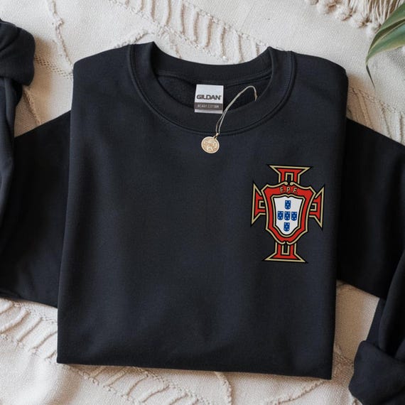 Sudadera de fútbol de Portugal con el escudo de la FPF de Portugal