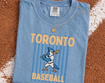 Toronto Baseball Shirt, Blue Bird Baseball Tee, Toronto Sports Sweatshirt, Canadian Baseball Gift, Game Day Shirt