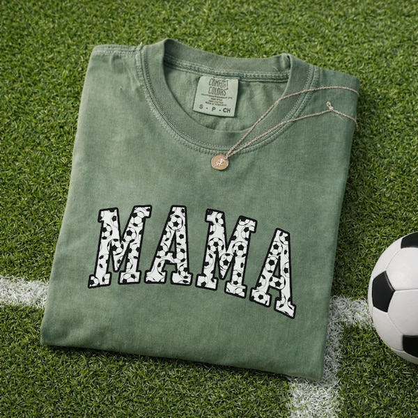 Soccer Mama Shirt, Varsity Soccer Mom Sweatshirt, Women's Sports Gift
