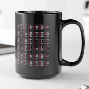 Subtle FDT Mug, Hidden Message Mug, Anti Trump Anti Maga, Secret Protest, Patriotic Gift, 4th of July USA, Statement Coffee Cup, F Trump
